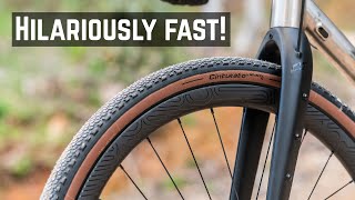 Pirelli Cinturato Gravel Hard Terrain tyre review  Hilariously fast [upl. by Alleahcim690]