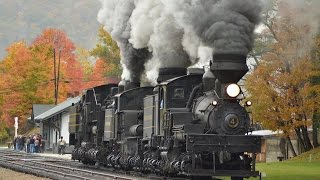 Cass Scenic Railroad Appalachian Fall Foliage [upl. by Tarazi666]