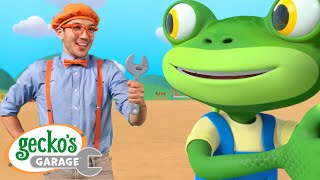 The Excavator Song Dance feat Blippi｜Kids Songs｜Trucks For Children [upl. by Nylek]