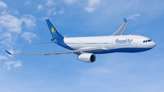 RwandAir AIRBUS 330200 LANDS IN KIGALI [upl. by Dudden285]