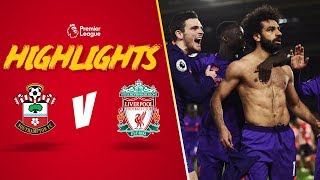 Incredible Mo Salah solo goal  Southampton 13 Liverpool  Highlights [upl. by Jestude]