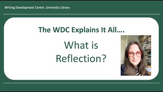 The WDC explains What is reflection [upl. by Salas]