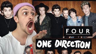 ONE DIRECTION  FOUR FULL ALBUM REACTION [upl. by Oknuj171]