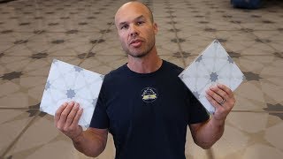 TILE A FLOOR  Easy Installation Guide for Beginners [upl. by Zephaniah]