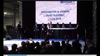 Inauguration amp Opening of plant Klášterec 2018 [upl. by Shiller]