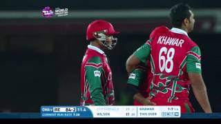 ICC WT20 Ireland vs Oman Highlights [upl. by Hacim]