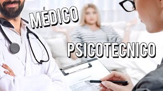 EXAME MÉDICO E PSICOTÉCNICO [upl. by Euqenimod]