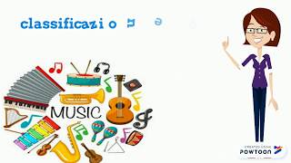 classificazione semplice degli strumenti musicali [upl. by Chap483]