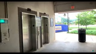 2019 Ride on the OTIS Gen 2 Elevators at Carilion Clinic Riverside Parking Garage in 4K [upl. by Eikcir887]