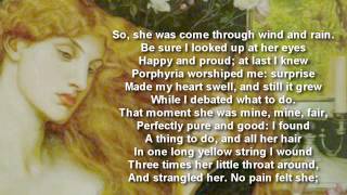 Porphyrias Lover by Robert Browning [upl. by Waers]