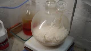 Making nitric acid for gold and silver refining [upl. by Natek]