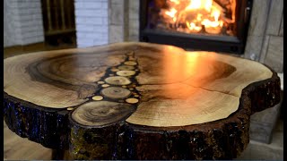 Walnut coffee table [upl. by Rox]