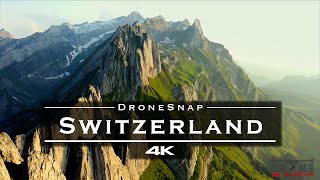 Switzerland 🇨🇭  by drone 4K [upl. by Manville359]