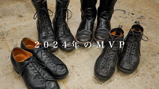 今年最も履き込んだ革靴４選！ [upl. by Johansen]