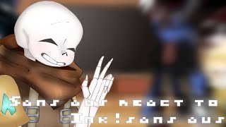 •Sans au react to Inks aus•cringe bit of ErrorInk [upl. by Kelly821]