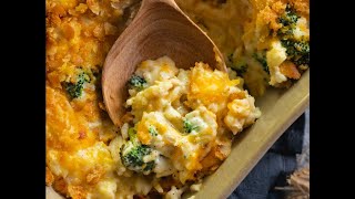 Chicken Broccoli Rice Casserole [upl. by Farnham]