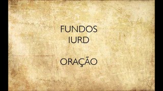 Fundo Oração  IURD  Tema 1 [upl. by Eisyak364]