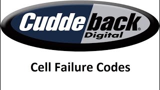 Cuddeback Cell Failure Codes [upl. by Qifahs705]