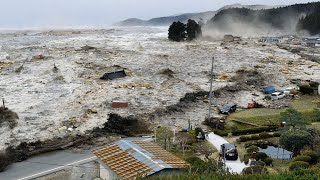 Japan earthquake magnitude 91  Japan tsunami 2011 compilation [upl. by Claudia265]