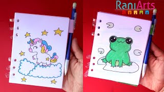 HAZ UN DIARIO  LIBRETA  CUADERNO  FÁCIL  DIY [upl. by Assisi]