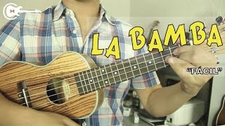 Como tocar quotLa Bambaquot en el Ukulele  Tutorial  Acordes FÁCIL HD [upl. by Zela435]