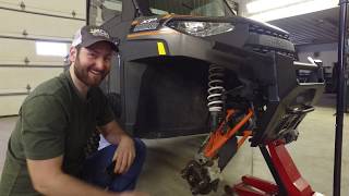 Ranger Prolift Polaris Ranger 2quot3quot Lift Kit Installation 20132019 [upl. by Nwahsak787]