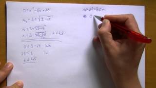 Quadratische Gleichungen mit Parameter lösen  2 Parameteraufgaben [upl. by Coryden]