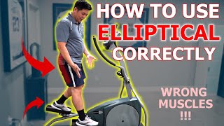 Youre Using the Elliptical WRONG  Physical Therapist Explains [upl. by Attiuqihc]