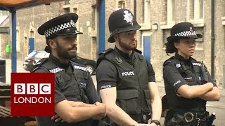 Graduate to police officer in six weeks  BBC London News [upl. by Aloin]