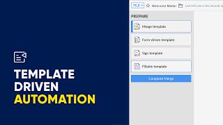 Zoho Writer—Prepare Intelligent Merge Templates [upl. by Jasun231]