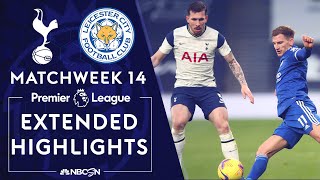 Tottenham v Leicester City  PREMIER LEAGUE HIGHLIGHTS  12202020  NBC Sports [upl. by Arehahs]