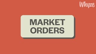 How To Buy And Sell Stocks Using Market Orders [upl. by Aniuqal]