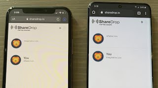 How to AirDrop Between iPhone and Android [upl. by Hackney]