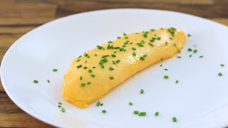 French Omelette Recipe  How to Make French Omelet [upl. by Atnad]