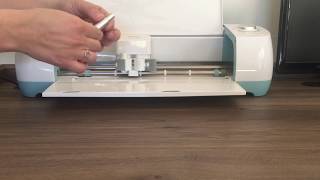 Changing the Blade on Cricut Explore Air Machine [upl. by Elihu3]