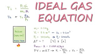 IDEAL GAS Inside Rigid Tank  State 1 to State 2  in 2 Minutes [upl. by Liemaj173]