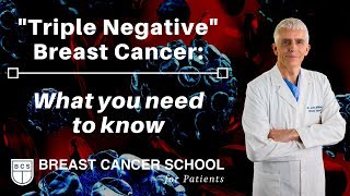 Triple Negative Breast Cancer What you need to know [upl. by Trisha]