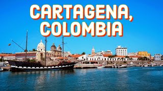 CARTAGENA COLOMBIA  Exploring the Old City [upl. by Lenee]