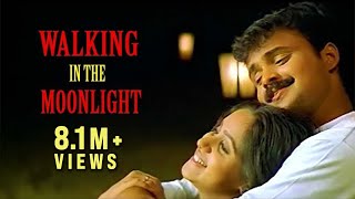 Walking in the moonlight   Sathyam Sivam Sundaram Malayalam Movie Song  Kunjako Boban [upl. by Kuebbing]