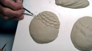 Learn Sculpture  Sculpting Textures in Clay [upl. by Noivax354]