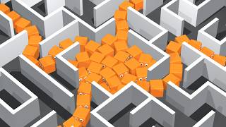 AI Learns to Escape Extreme Maze [upl. by Koo]