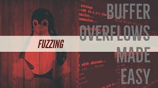 Buffer Overflows Made Easy  Part 3 Fuzzing [upl. by Naik]