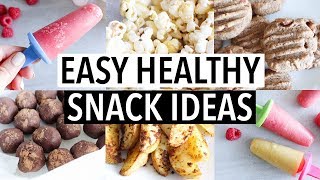 10 EASY HEALTHY SNACK IDEAS You NEED to try Low Cal Healthy Yum [upl. by Iur]