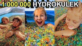 1 000 000 HYDROKULEK W BASENIE udało się mega efekt ORBEEZ BALLS IN THE POOL [upl. by Cheyney681]