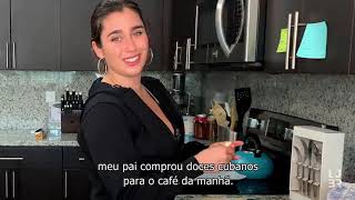 Lauren Jauregui tenta fazer pasteizinhos de goiaba sem receita legendado PTBR [upl. by Ellenoj]