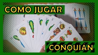 Cómo jugar conquián [upl. by Oicor]