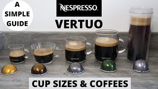 Nespresso Vertuo Cup Sizes [upl. by Rik]