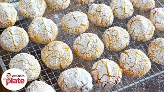 AMARETTI BISCUITS  How to Make Almond Amaretti Cookies [upl. by Thanasi286]