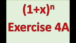 A2 Maths  Pure  Binomial Expansion 1xn [upl. by Anzovin369]