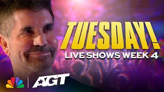 Performing TONIGHT  AGT Live Shows Week 4  AGT 2023 [upl. by Milewski839]